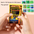Toys Pocket Game Console Child Gift Portable Mini Arcade Handheld Game Player 1.8 Inch 152 Retro Games for Kid. 