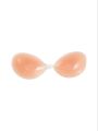 Silicone breast patch silicone invisible bra thickened push-up breast patch bra strapless underwear silicone bra. 