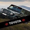 Car Front Rear Window Sticker Waterproof Sunshade Windshield Decal For Toyota.