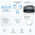 TP-Link Deco X50-PoE AX3000 PoE Mesh WiFi System - Ceiling/Wall-Mountable WiFi 6 Mesh, Replacing WiFi Router, Access Point and Range Extender, PoE-Powered, 2 x 2.5G Ports.
