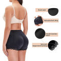 Women Padded Pantys Sexy Fake Ass Butt Lifter Knickers Low Waist Underwear Booty Hip Enhancer Shorts Full Cover Pads Under Dress. 