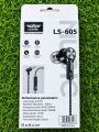 LELISU LS-605 Stereo Earphones with HD Sound & Built-in Microphone | Premium Wired Earbuds with 3.5mm Jack | Deep Bass & Clear Audio Headphones for Music, Calls & Gaming | Durable Tangle-Resistant Cable | Universal Compatible Earphones for Mobile, Laptop. 