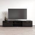 TV Console Table  for Up to 60 Inch TV s ,   2 Storage Cabinet with Open Shelves for Living Room Bedroom. 