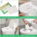 Toilet Seat Cover Disposable Travel Flushable Paper for Adults Kids Potty Training Potty Biodegradable Public Airplane Camping.