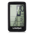 Lixada USB Rechargeable Wireless Bike Cycling Computer Bicycle Speedometer Odometer with Computer Mount Holder. 