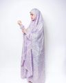 Printed Namaz Chadar with naqab | Namaz gown | Namaz Abaya chun asteen with naqab optional. 