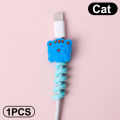 Cute Animal Cable Organizers Cartoon Cable Saver Cover Phone USB Charger Data Cord Protector Phone Holder Accessory. 