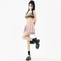 7 colors pleated skirt short tennis skirt with a lining Korean-style belly storage Korean skirt sports skirt fashion cute mini skirt # july22. 