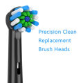 4PCS CrossAction Replacement Brush Heads For Oral B Trizone Triumph Vitality D100 D12 D16 D36 Electric Toothbrush. 