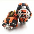 18 Studs Professional Anti Slip Ice Snow Climbing Crampons Mountaineering Hiking Camping Winter Outdoor Spike Shoes. 