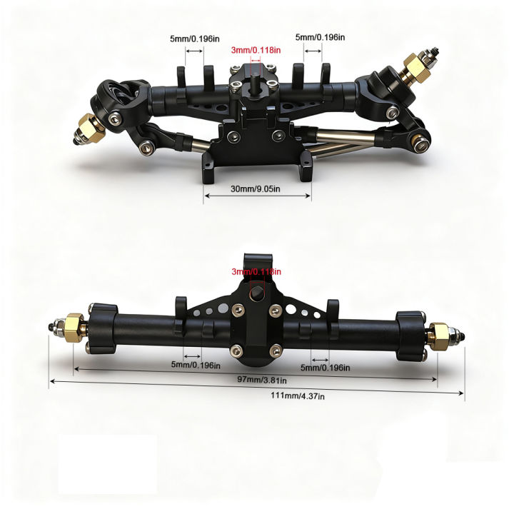 1/24%20Axial%20SCX24%2090081/C10/JEEP%20Upgrade:%20Durable%20Plastic%20Nylon%20Front%20&%20Rear%20Portal%20Axle%20with%20New%20C%20Knuckle%20-%20Image%206