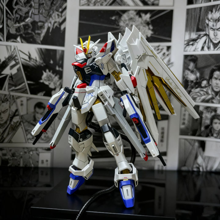 HG%20SEED%201/144%20Mighty%20Strike%20Freedom%20Assembly%20Model%20Kit%20Action%20Figure%20Anime%20Mecha%20Toy%20Display%20Figurine%20Desk%20Deco%20Collectible%20%20-%20Image%203