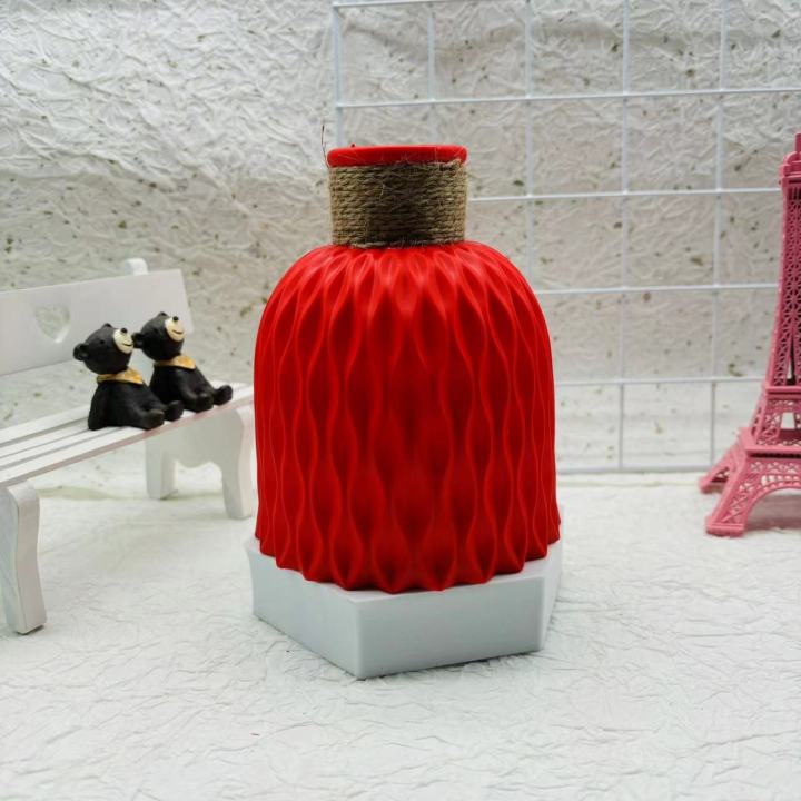 Pineapple%20Pattern%20Twine%20Imitation%20Ceramic%20Plastic%20Vase%20Simple%20Water%20Wave%20Pattern%20Flower%20Arrangement%20Vase%20Home%20Desktop%20Decor%20-%20Image%207