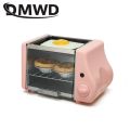 110V/220V Mini Electric Oven Roast Grill Toaster Cake Bread Maker Steak Fried Eggs Omelette Frying Pan Timer Breakfast Machine. 