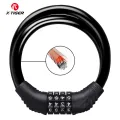 X-TIGER Bicycle Lock Mountain Bike 4 Digit Password Bike Lock Portable Security Motorcycle Electric Scooter Padlock Universal. 