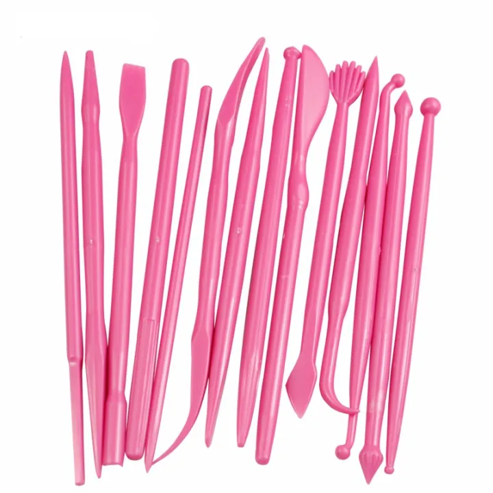 Aomily%2014pcs/Set%20Sculpture%20Sugar%20Modeling%20Cutter%20Smoother%20Polymer%20Clay%20Mold%20Fondant%20Flower%20Gum%20Paste%20Decorating%20Pen%20Tool%20Kit%20-%20Image%204