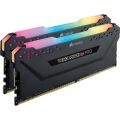 CORSAIR VENGEANCE® RGB PRO 32GB (2 x 16GB) DDR4 DRAM 3600MHz C18 Memory Kit — Black. 