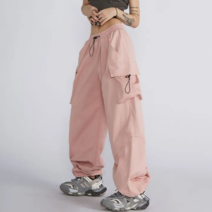Big%20Size%20Female%20High%20Street%20Cargo%20Pants%20Lady%20Baggy%20High%20Waist%20Straight%20Leg%20Trousers%20Girls%20Classic%20Fashion%20Drawstring%20Pants%20-%20Image%206