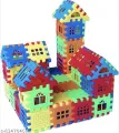 24pcs/lot Baby Paradise House spelling puzzled plastic blocks City DIY Creative Model Figures Educational Kids Toys. 