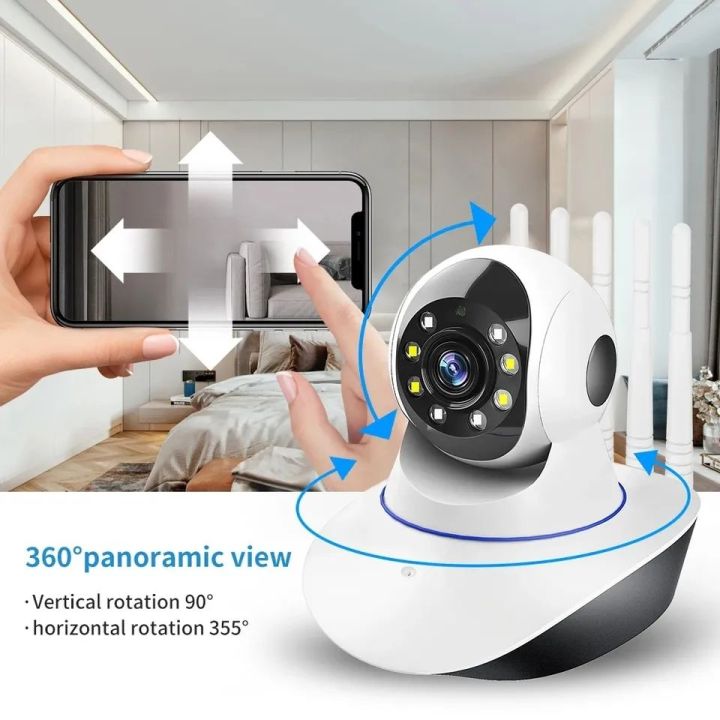 Wifi%20smart%20inteligent%20motion%20tracking%20Camera%205%20antenna%20-%20Image%205