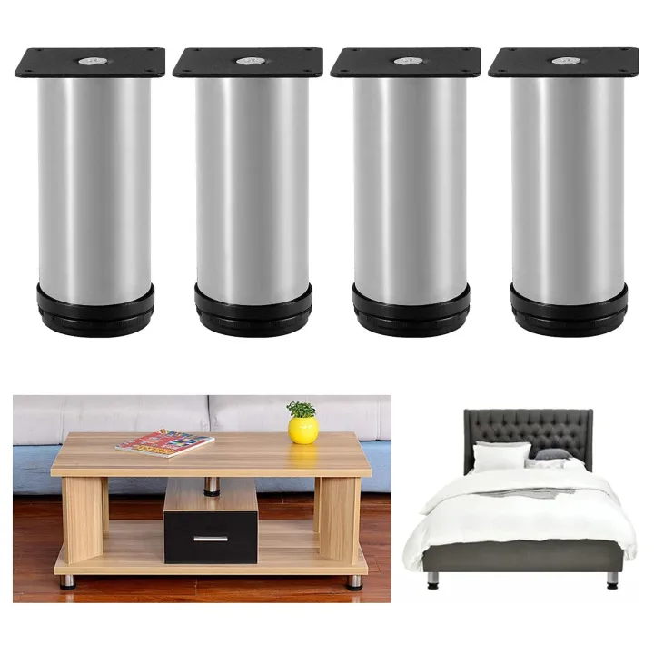 Stainless%20Steel%20Adjustable%20Furniture%20Feet,%20Round%20Sofa,%20Cabinet,%20Table%20Legs,%20Adjustable%20Steel%20Legs%20Pack%20of%204%20-%20Image%207
