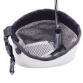 Portable Golf Club and Golf Ball Cleaning Bag with Detachable Clip Golf Accessory Cleaning Bag Waterproof Liner Golf Scrub Bag.