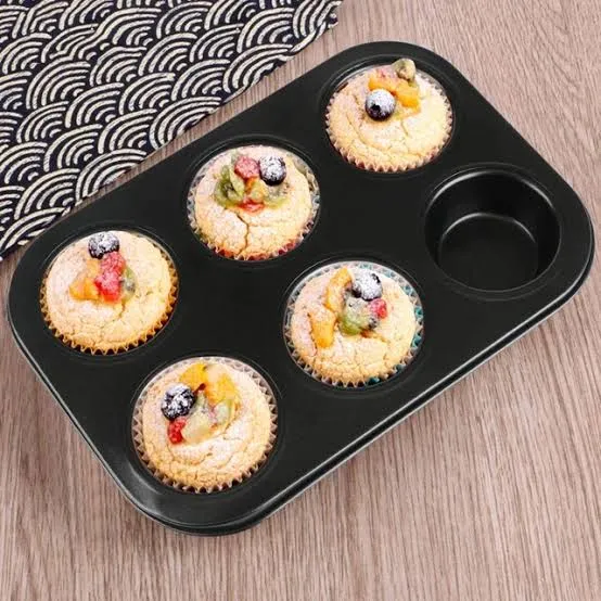 6%20Holes%20Cupcake%20Baking%20Tray%20Non%20Stick%20Cake%20Baking%20Pan%20Round%20Shape%20Tool%20Cake%20Mold%20-%20Image%202