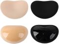 Bikini swimsuit chest pad insert, transparent, invisible, thick, cute silicone chest pad, waterproof, sweat proof.