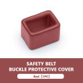 SEAMETAL Car Seat Belt Buckle Cover Anti Scratch Seatbelt Button Protector Seat Belt Protection Cover Car Interior Accessories. 