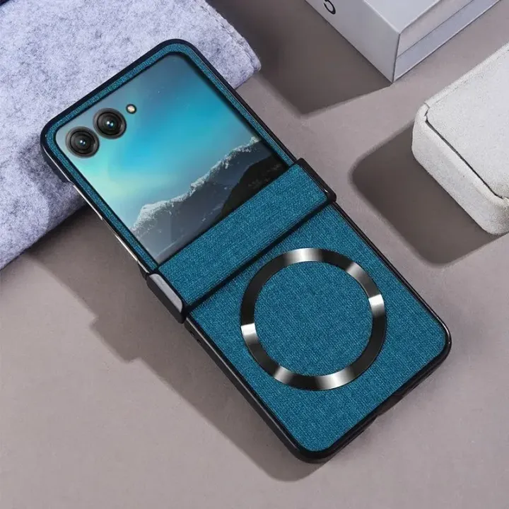 Luxury%20Business%20Leather%20Phone%20Case%20for%20Motorola%20MOTO%20Razr%2060%2050%20Ultra%20Cloth%20Car%20Magnetic%20Holder%20Drop-proof%20Protect%20Cover%20Funda%20-%20Image%205