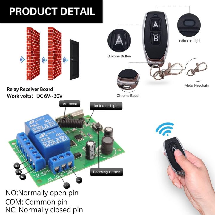 Remote%20Control%20Wireless%20Switch%20433Mhz%20DC%2012V%201CH%20RF%2010A%20Relay%20Receiver%20and%202CH%20Transmitter%20For%20Door%20Electromagnetic%20Lock%20-%20Image%206