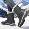 Men New Cotton Shoes Waterproof and Cold Proof Long Boots for Men Outdoor with Thick Velvet and Warmth Snow Boots Big Size 48.