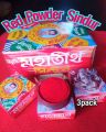 Red Powder Sindur For Woman - 3 pack. 