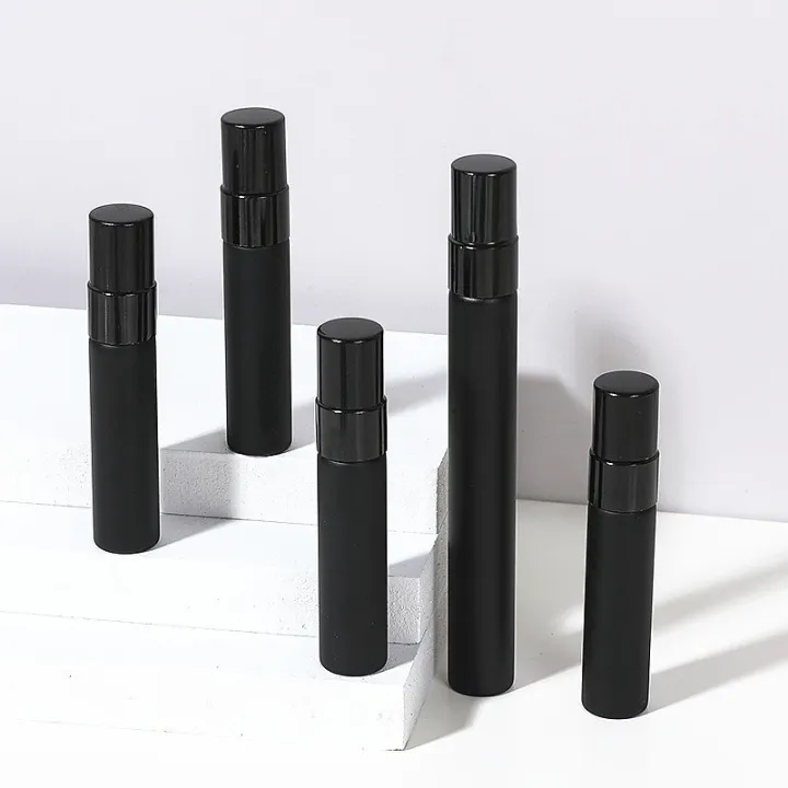 5PCS%205ml%2010ml%20Portable%20Black%20Perfume%20Bottle%20Perfume%20Glass%20Bottle%20Empty%20Cosmetics%20Bottle%20Sample%20Test%20Tube%20Travel%20Cosmetic%20Tool%20-%20Image%203