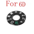 Tag plate nameplate Camera repair parts For Canon 5D3 60D 70D 6D 80D  7D2 5Ds 5DSR mode dial pad turntable patch. 