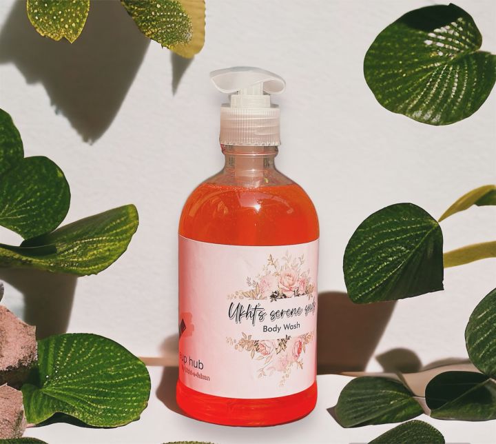 Ukht's Serene suds shower Gel / 500ml  / body wash / BODY CLEANSER / bath wash