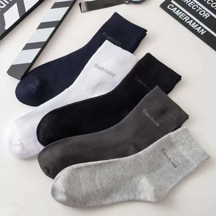 10/5Pairs%20Men%20Bamboo%20Socks%20Comfortable%20Breathable%20Casual%20Business%20Men's%20Crew%20Socks%20High%20Quality%20Guarantee%20Sox%20Male%20size%2038-44%20-%20Image%204