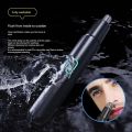 Electric Nose Hair Trimmer Men's Scissors Nostril Flushable Clear Safety Pruning One Machine With Multiple Functions. 