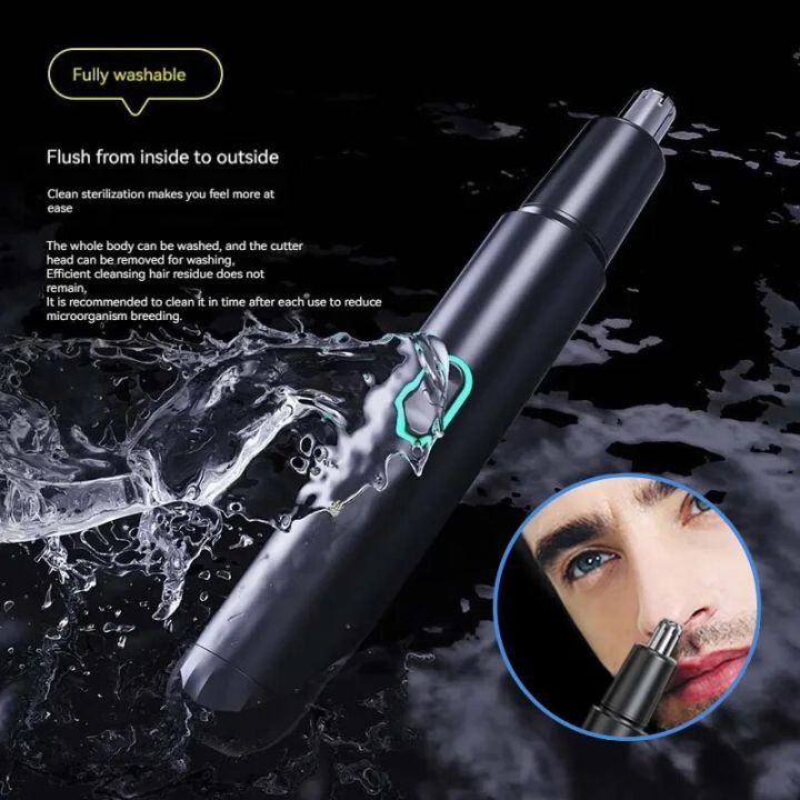 Electric%20Nose%20Hair%20Trimmer%20Men's%20Scissors%20Nostril%20Flushable%20Clear%20Safety%20Pruning%20One%20Machine%20With%20Multiple%20Functions%20-%20Image%204