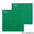 3Pcs 32*32 Dots Double Sided Baseplate Building Blocks Classical Base Plate Bricks Kids Toys Compatible with Brand Blocks. 