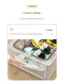 Shoe Storage Box Thickened Steel Frame Foldable Storage Box Bed Bottom PVC Free Installation Household Transparent Storage Shoe Box. 