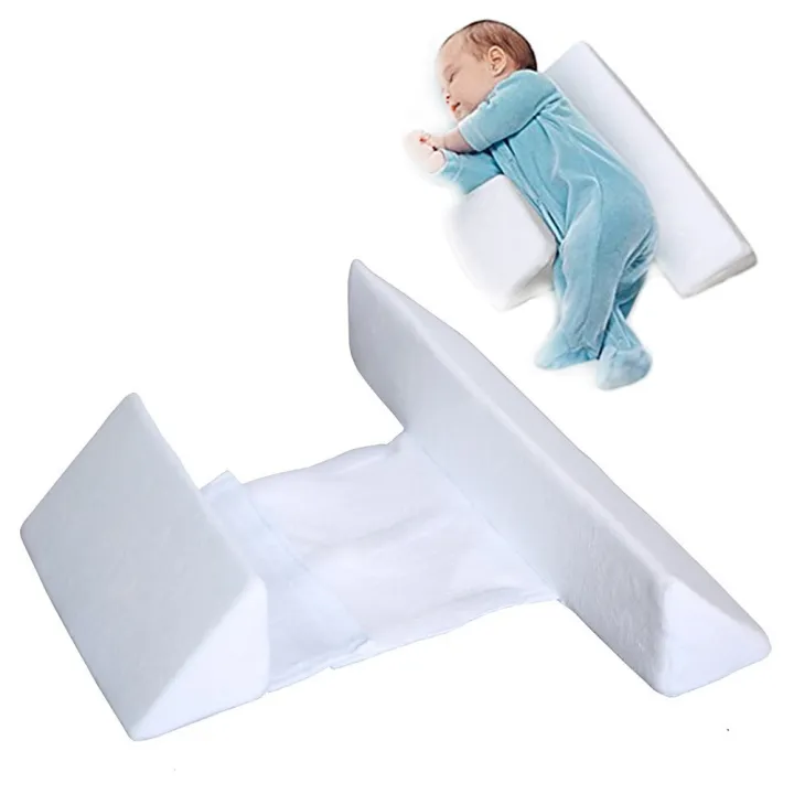 Baby%20Side%20Sleeping%20Pillow,%20Shaped%20Pillow%20Anti-head%20Deflection%20Removable%20and%20Washable%20Waist-protecting%20Baby%20Pillow%20-%20Image%202