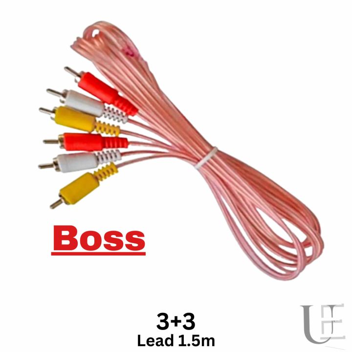 Boss RC Crystal Lead 3+3 - 1.5m