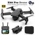 New E88PRO Camera Foldable Drone with Obstacle avoidance And High Quality Fiber Body  360° Rotation Drone 400 Fit Long Lasting Range. MSP01. 