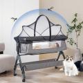 Bassinet Netting Cover Bassinet Cover Breathable Foldable Mesh Zipper Baby Mosquito Net Encrypted Bug Net Crib Protectors. 