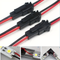 10 Pairs 2Pin Plug Socket Male To Female Wire Connector LED Strips Lamp Driver Connectors Cable Quick Adapter 10. 