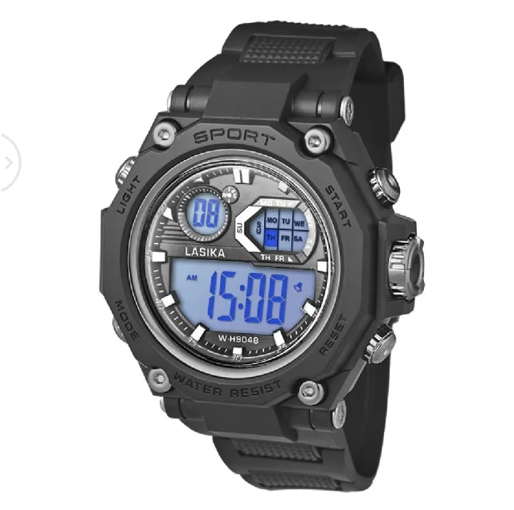 Superb LASIKA WH9048 Series Water Resistance/ Waterproof Silicon Digital Watch , Digital 100% Waterproof Sports Watch For Men Progressively Better