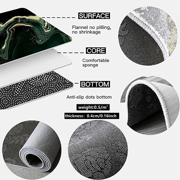 VIKAMA%20Halloween%20Shaped%20Decorative%20Rug%20Black%20Spider%20Web%20Ghost%20Gothic%20Bathroom%20Entryway%20Footrest%20Washable%20Dirty%20Resistant%20Carpet%20-%20Image%206