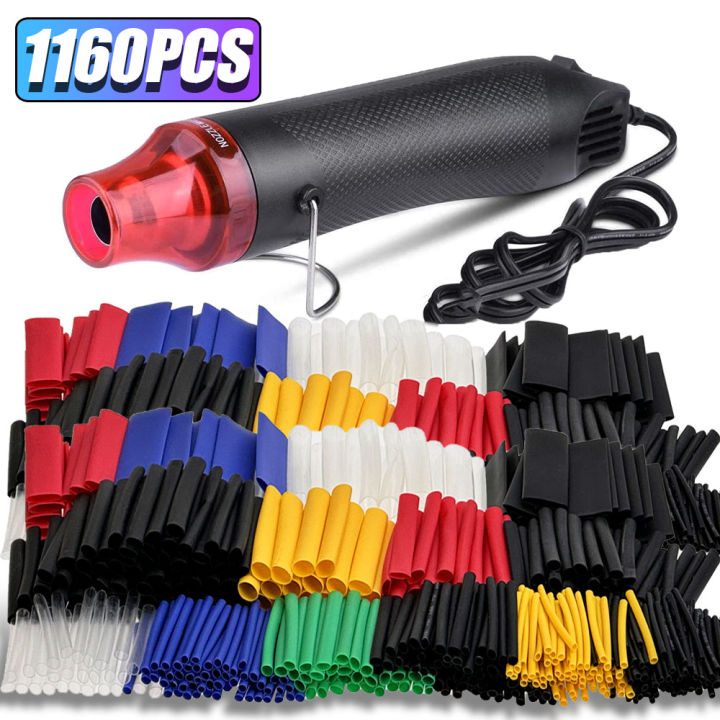 Heat Shrink Tubing Set, 560 Pcs Of Electric Insulation Heat Shrink Wrap In 5 Colours And 12 Sizes 406697