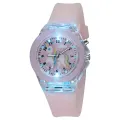 UTHAI C22 Kids's Watch For Cartoon Unicorn Watches Glow at Night Quartz DIGITAL CLOCK Silicone Band Cute Girls Primary School. 